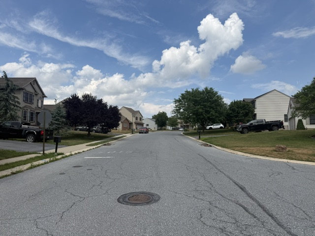 Homes in Wheatland Manor neighborhood in Myerstown Pennsylvania